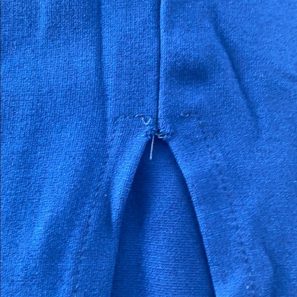 American Apparel Blue Ponte Knit midi skirt XS - Picture 7 of 10